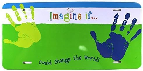 Girl Scout Brownies Metal License or Wall Plate Imagine If I Could Change the World by Little Brownie Bakers