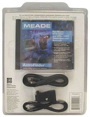 Meade Astrofinder Software & #505 Connector Cable, Connects the Autostar to the ETX-90, 105... from Meade Telescopes