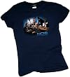 Original Cast -- NCIS: Naval Criminal Investigative Service Crop Sleeve Fitted Juniors T-Shirt