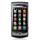 Samsung Wave S8500 Unlocked Quad-band GSM Phone in Black.