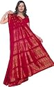 Bollywood Sari Kleid Weinrot CA113