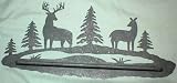 Deer Lodge Home Decor Wildlife Towel Bar Rack