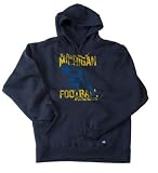University of Michigan Wolverines Men's Thick Hooded Sweatshirt
