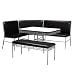 Soda Shoppe Breakfast Nook - Black