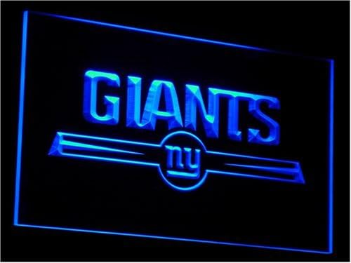 NY New York Giants NFL Football Neon Light Sign by WorldLEDHouse