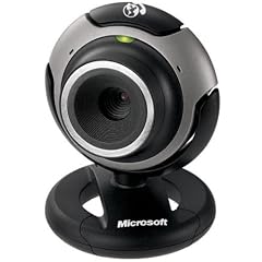 Microsoft Wired LifeCam VX-3000 Webcam USB 2.0 schwarz/silber (original Handelsverpackung)