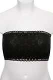 Torrid Plus Size Black Lace Bandeau Top