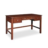 Cherry Finish Wood Veneer Executive Desk