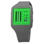 Nooka Unisex ZUB-ZENV-CG-20 Zub ZenV Green Dial Charcoal Polyurethane Watch