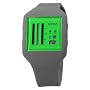 Nooka Unisex ZUB-ZENV-CG-20 Zub ZenV Green Dial Charcoal Polyurethane Watch