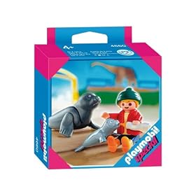 Playmobil - 4660 months - Le Zoo -  Enfant + Phoques