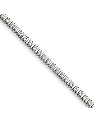 14k White Gold AA Diamond tennis bracelet