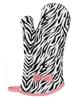 Jessie Steele Print Oven Mitt - Zebra