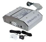 Brand-X XXLW4004 408-Watt 4-Channel Marine Hybrid Full Range Amplifier