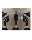 NOVA Lighting African Trio 3 Piece Wall Graphic