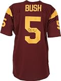 Reggie Bush Autographed Jersey | Details: Red, Custom