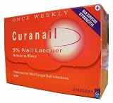 1 x Curanail 5% Nail Lacquer Amorolfine Fungal Nail Treatment - More Options Available