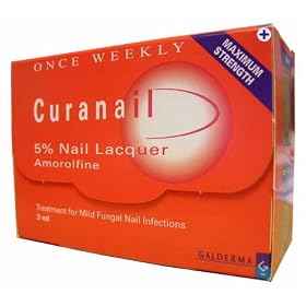 Curanail 5% Nail Lacquer Amorolfine Treatment