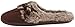 Dearfoams Women's Microfiber Suede with Tie Flat