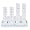 Wii Remote Quadruple Charge Station with 4 Rechargeable Batteries