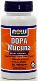 NOW Foods Dopa Mucuna Mood Support 15% L-Dopa, 400mg, 90 Vcaps