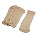 5 Pairs Beige Fitting Stretchy Sheer Socks for Laides