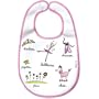 Baby Cie Washable Large Bib French Wording and Themes