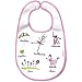 Baby Cie Washable Large Bib French Wording and Themes