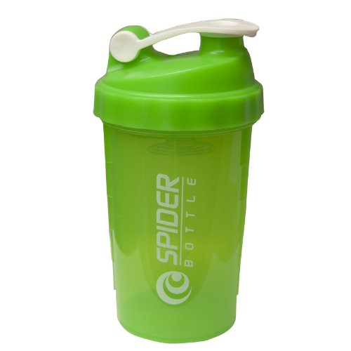 Spider Bottle Shaker Bottle Neon Series Mini Neon Green 20oz.