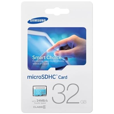 SAMSUNG MB-MS32D MICROSDHC MEMORY CARD - CLASS 6 - 32GB