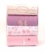 First Moments Cotton Receiving Blankets - Set of 4 - PINK