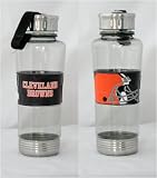 Cleveland Browns NFL Logo 24 oz Polycarb Water Bottle
