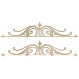 Wood Flourishes-Ornamental Borders 2/Pkg