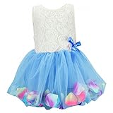 WIN　子供ドレス 女の子ドレス ガールズワンピース 蝶ネクタイ フラワードレス　可愛い 花柄 発表会 結婚式 入園式 演奏会　ひらひら ベビー キッズ 子供 用 ワンピース ドレス　ノースリーブ ド