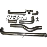MBRP S8008AL SMOKERS Aluminized Down Pipe Back Dual Side Exhaust System by Mbrp