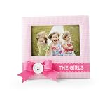 Mud Pie Baby Little Princess Pink Gingham Photo Frame, The Girls