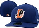 Durham Bulls Blue On-Field Authentic 5950 Fitted Hat