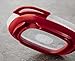 Rubbermaid Easy Find Lids Glass Food Storage Container, 2.5 Cup, Racer Red