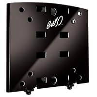 Bell'O 7410B Fixed Low Profile Wall Mount System for a 12-Inch to 32-Inch Flat Screen TV Up to 130 lb's (Black)