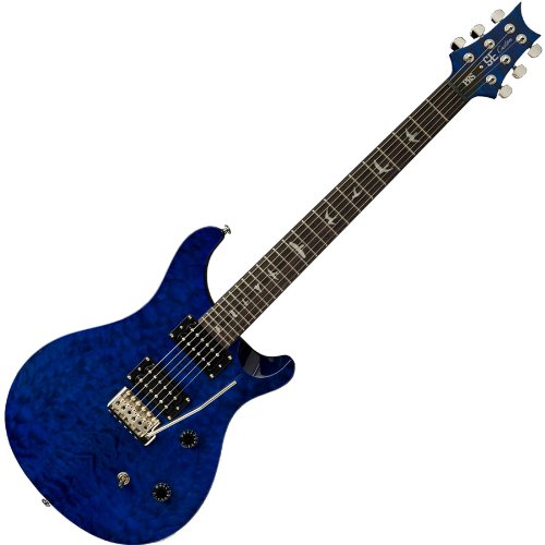 PRS SE Custom 24 Electric Guitar, 25th Anniversary, Royal Blue