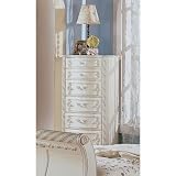 ALEXANDRIA BEDROOM COLLECTION LINGERIE CHEST – WHITE PEARL