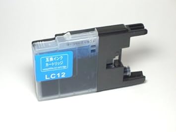 【クリックで詳細表示】mita ブラザー工業 LC12C 互換インク シアン： パソコン・周辺機器