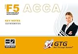 ACCA - F5 Performance Management : KEY NOTES: 1