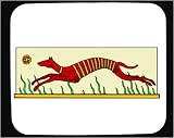 Mouse Pad with greyhound, dog