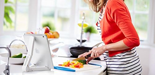 iPad Stand- Best Portable Tablet Stand for Kindle, Mini,air and E-readers. Perfect for the Kitchen.
