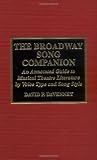 The Broadway Song Companion