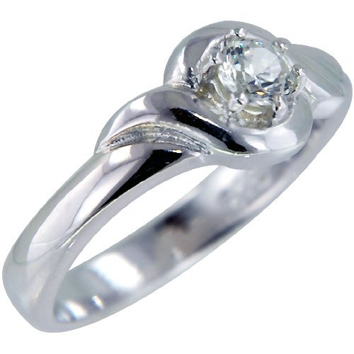 41oy0l9l0BL Size 8 Round Cz Double Twist Fashion Jewelry Sterling Silver Ring