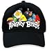 ANGRY BIRDS Kids Boys Licensed Baseball Cap Hat- Black (JoyAve)