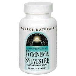 Source Naturals Gymnema Sylvestre 260mg, 120 Tablets