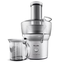 Breville BJE200XL Juice Fountain Compact Extractor - Silver